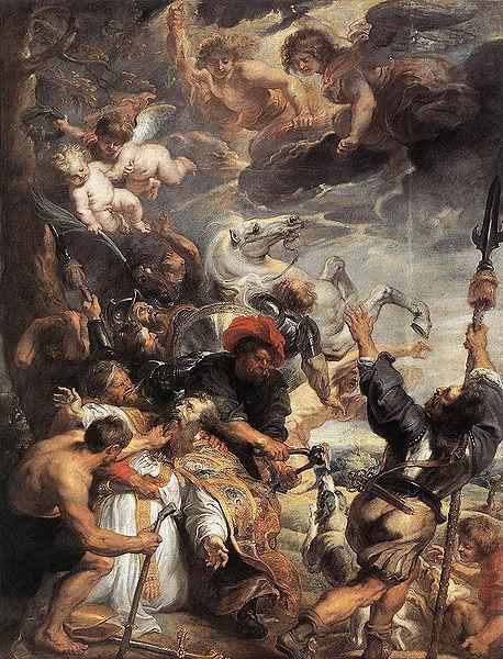 Peter Paul Rubens The Martyrdom of St Livinus oil painting image